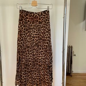 Zara Leopard Print Skirt